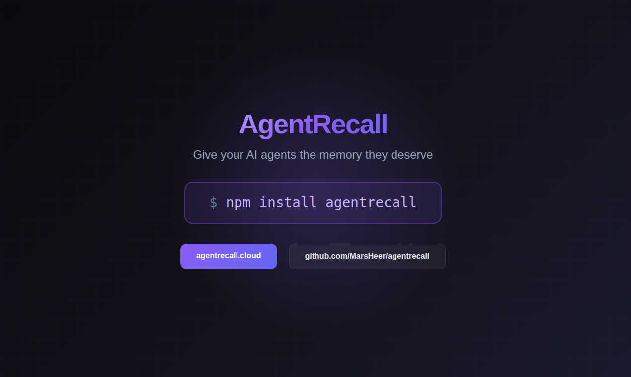 AgentRecall gallery image