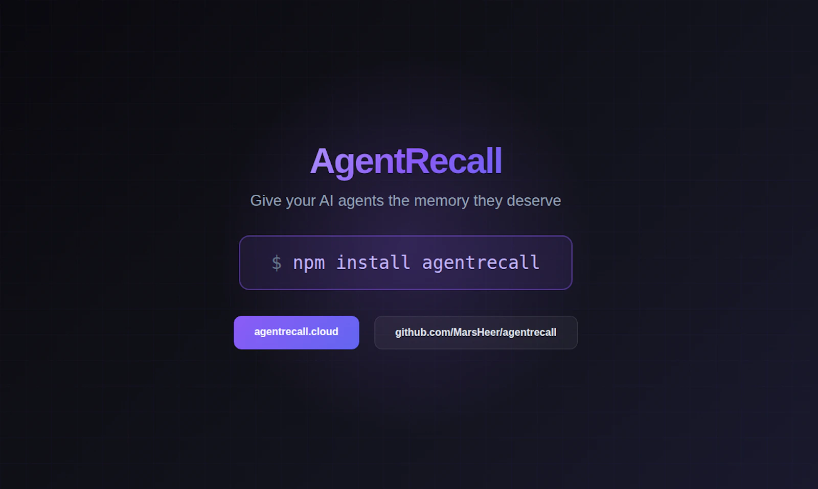 AgentRecall screenshot 7