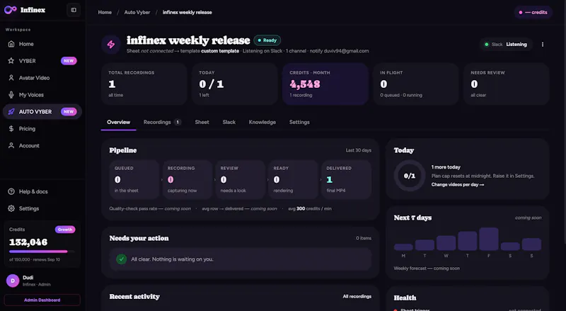 www.infinexai.io screenshot 4