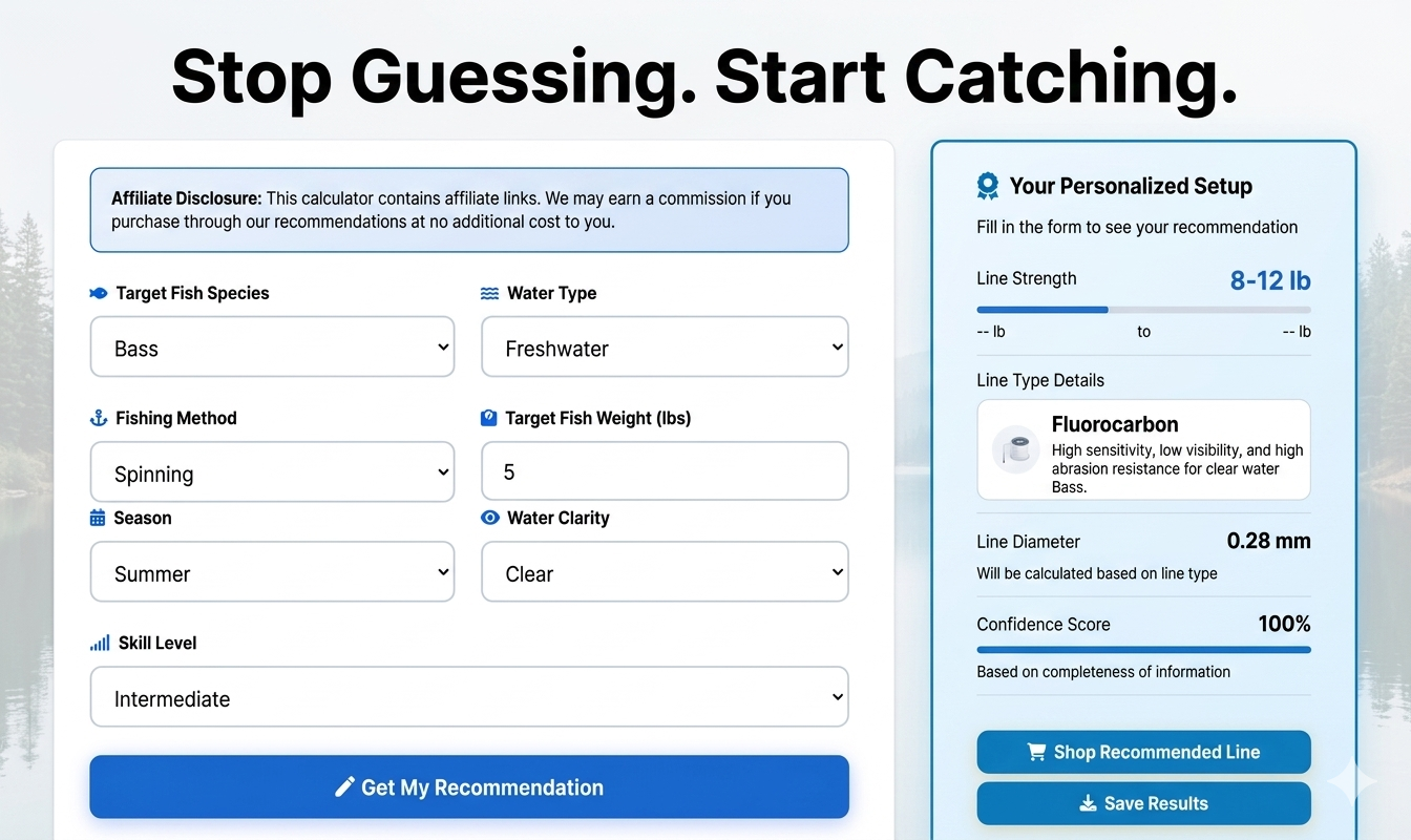 Fishing Line Calculator gallery image