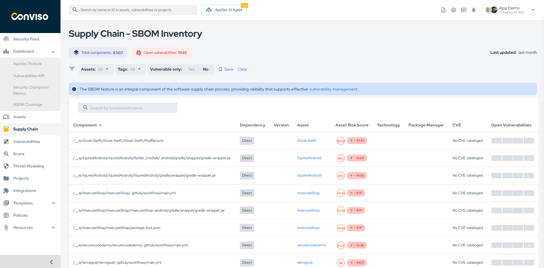 Conviso Platform - Complete ASPM - Screenshot 3 preview