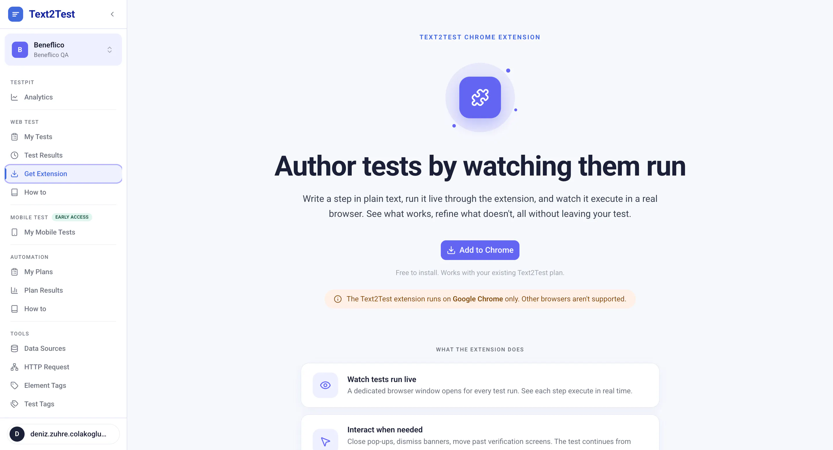 Text2Test | 0 → Test Suite in Minutes screenshot 9
