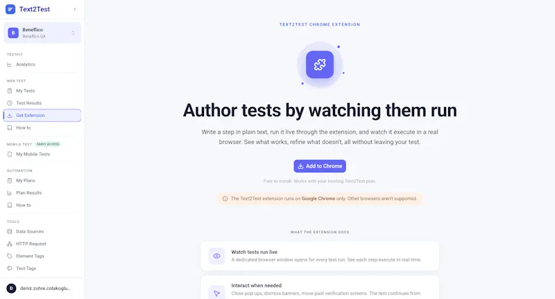 Text2Test | 0 → Test Suite in Minutes screenshot 9