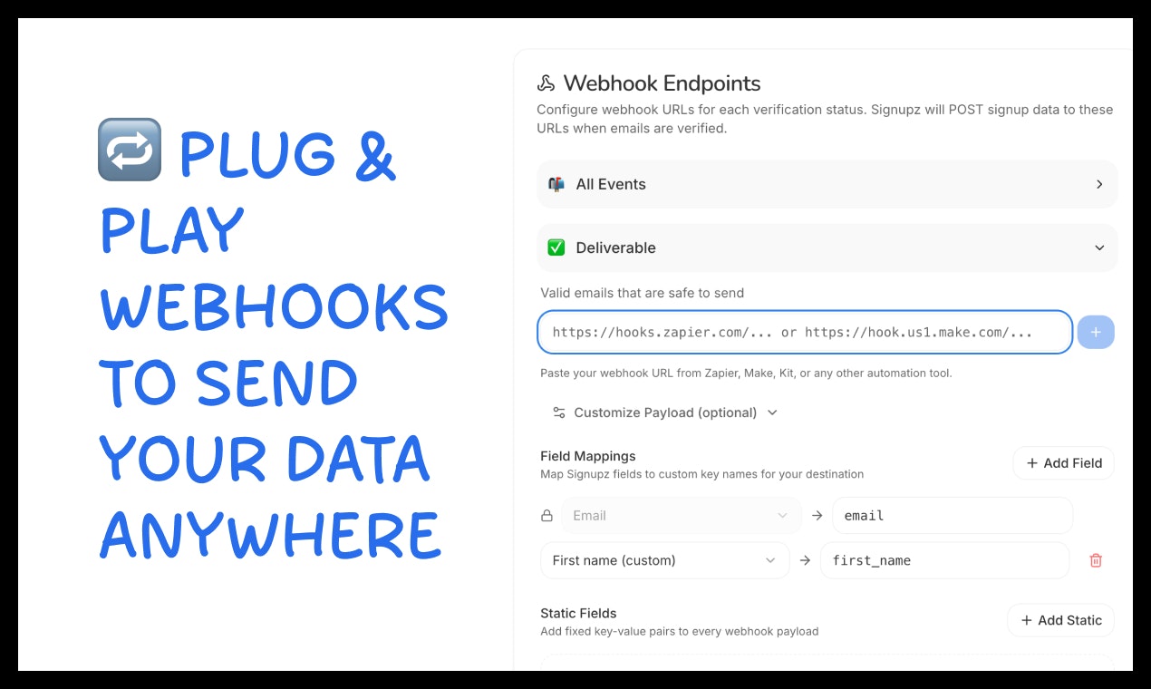 Signupz gallery image