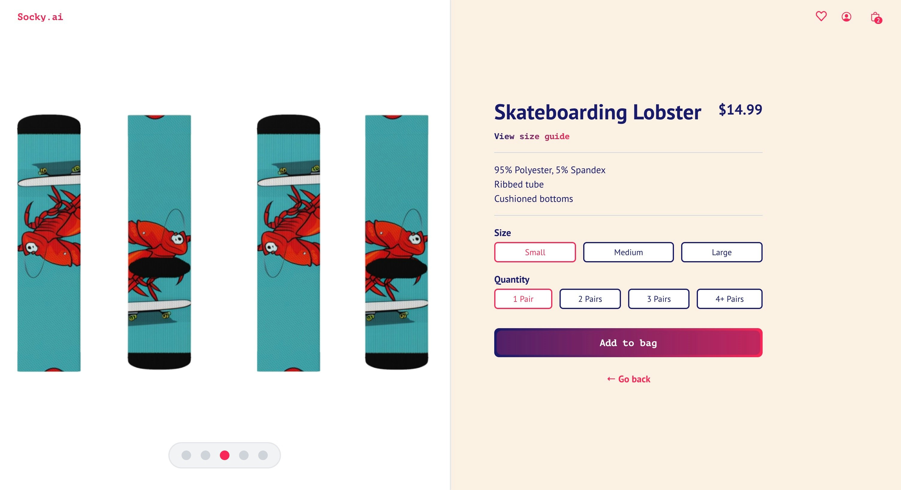 Socky.ai - AI Designed Custom Socks media 7