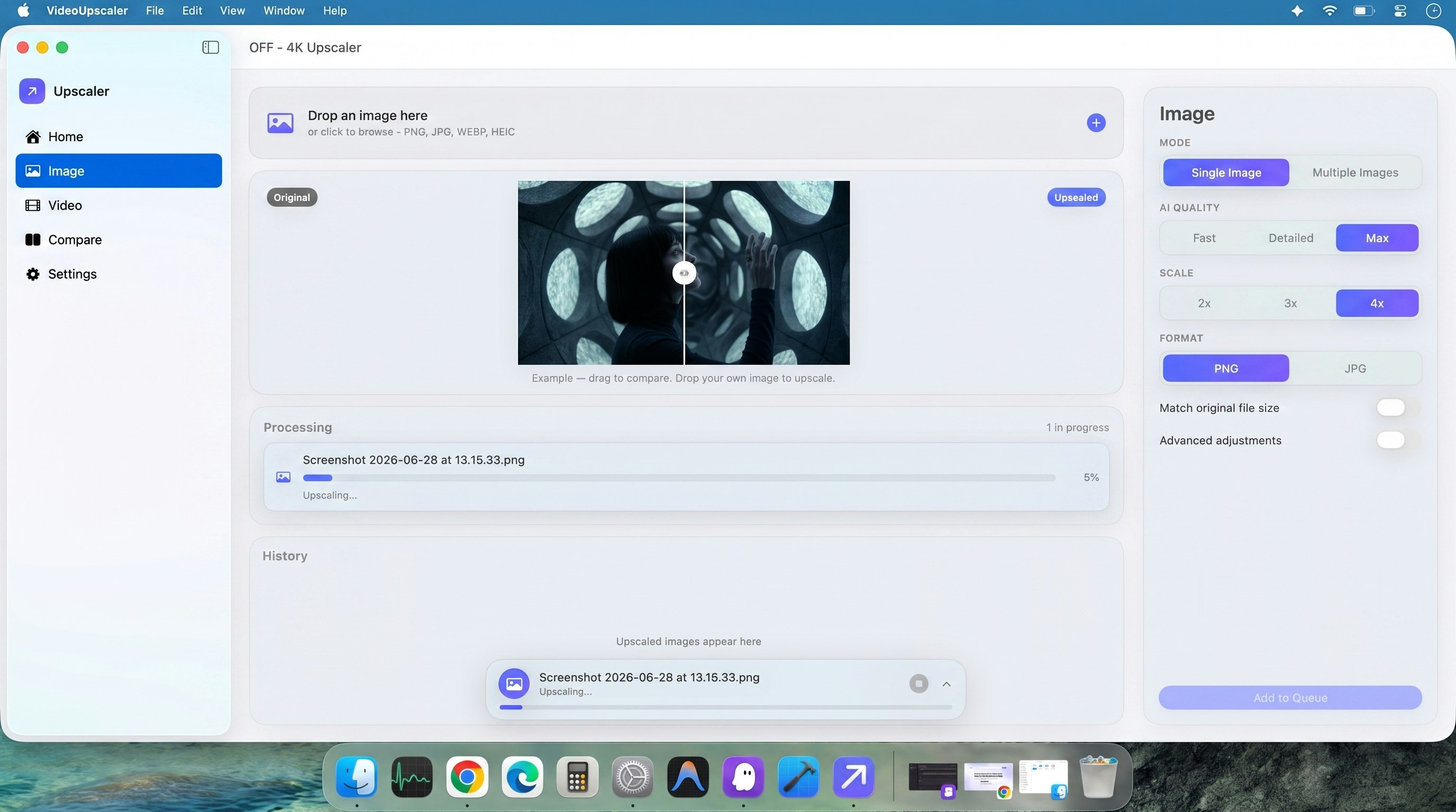 Offline Video Upscaler gallery image