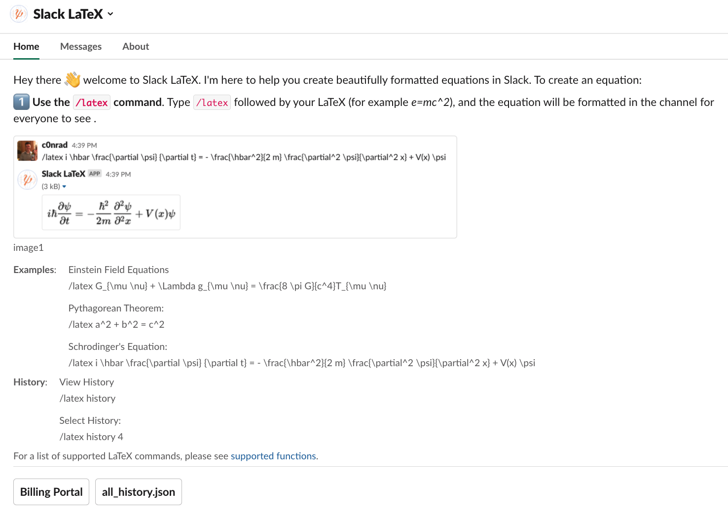 Slack LaTeX gallery image