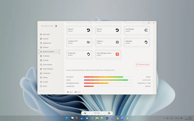 MachinesFluent screenshot 2