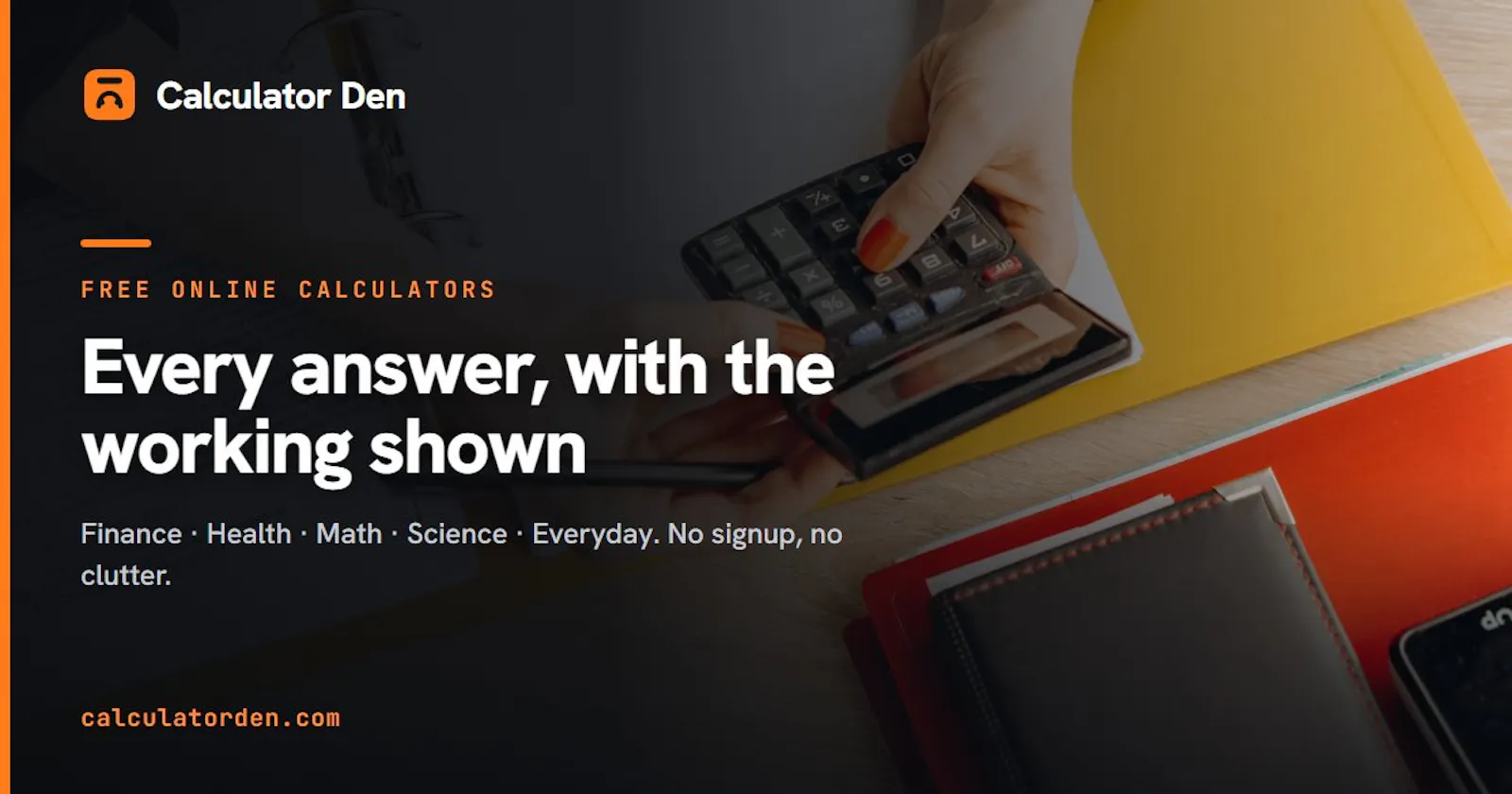 Calculator Den screenshot 1