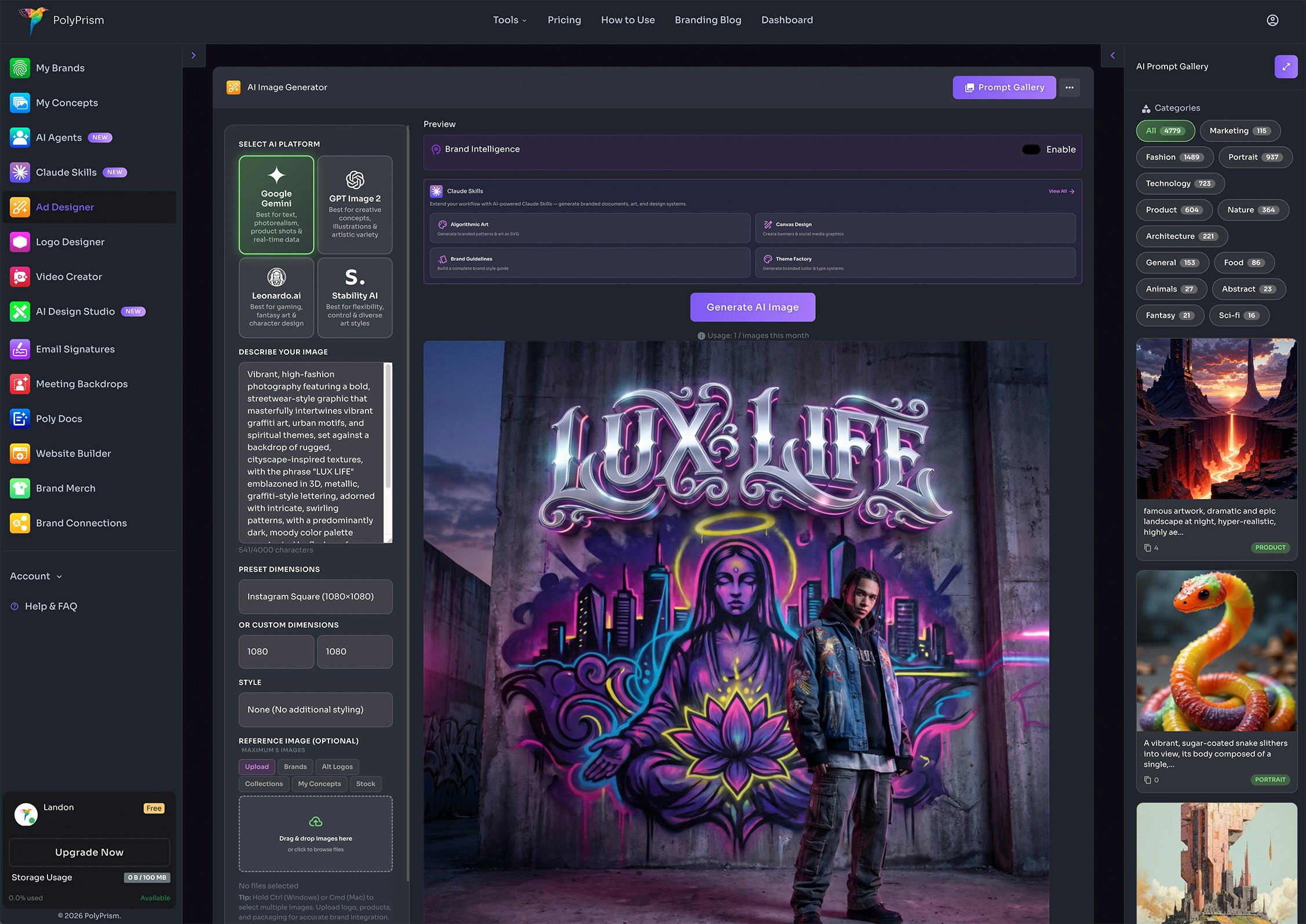 PolyPrism.io gallery image