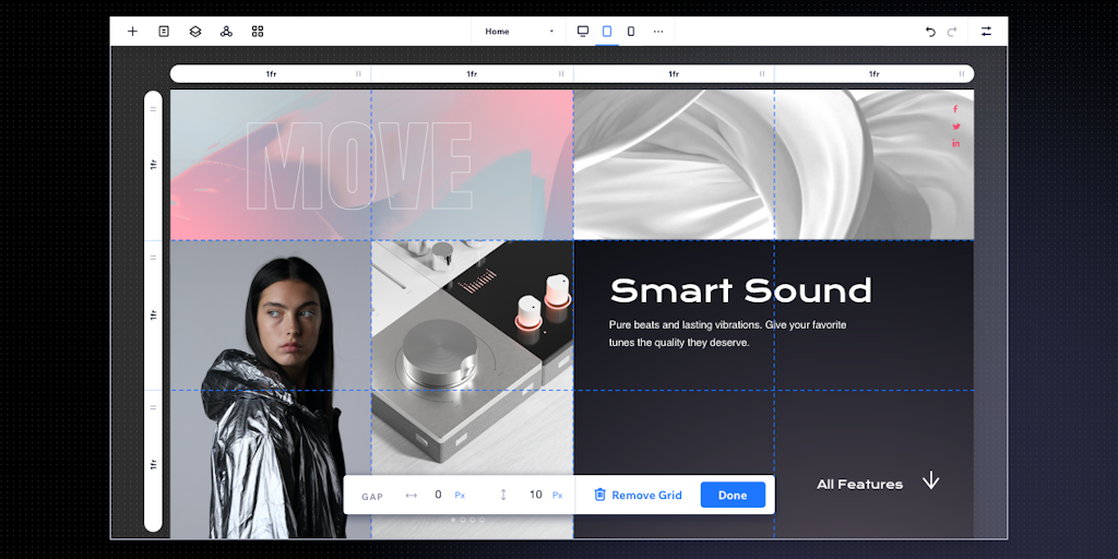 Editor X Advanced web design platform Product Hunt