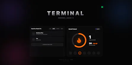 Terminal OS gallery image