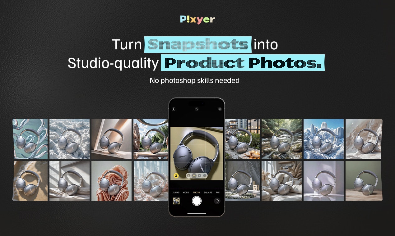 startuptile Pixyer.AI-Turn snapshots into studio-quality product photos