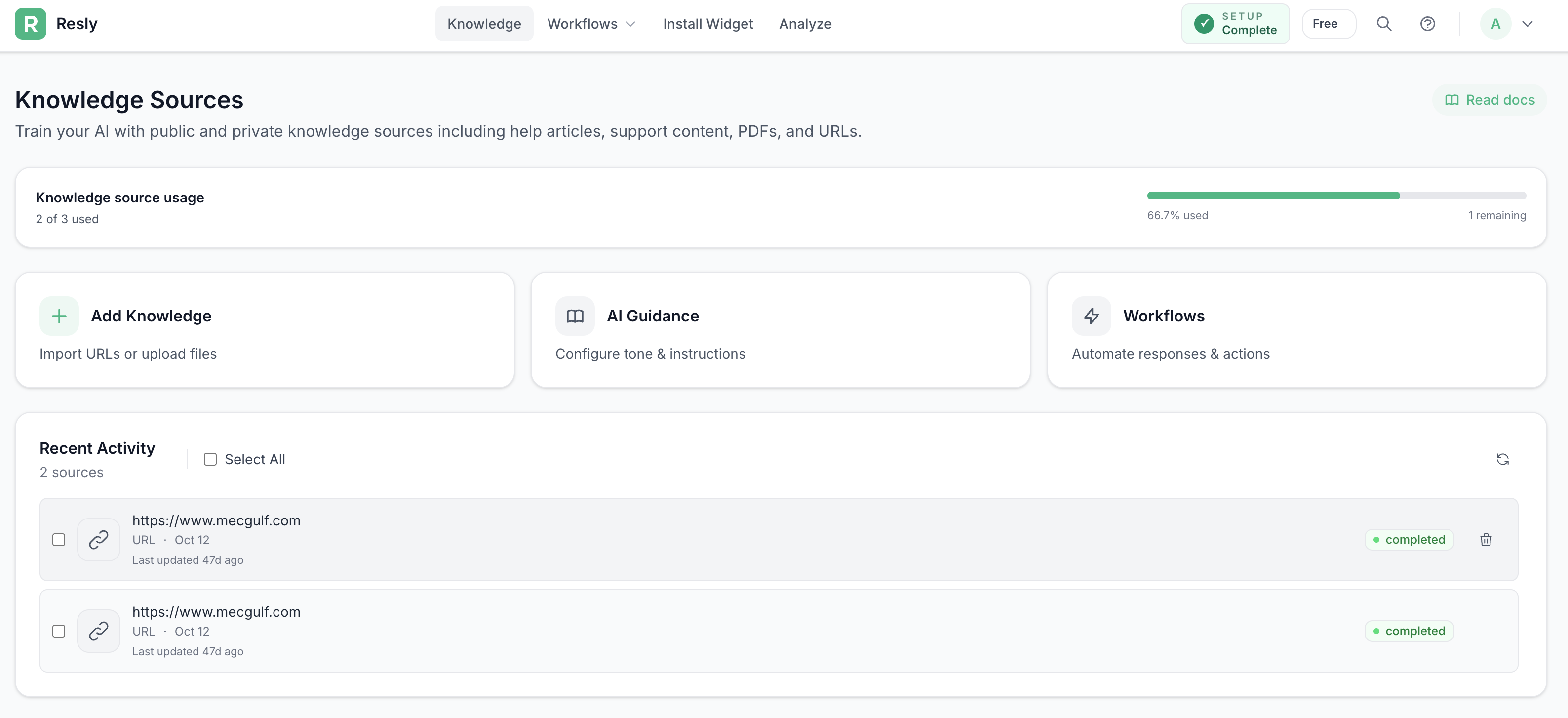 ReslyChat - Screenshot 4 showing product features and functionality