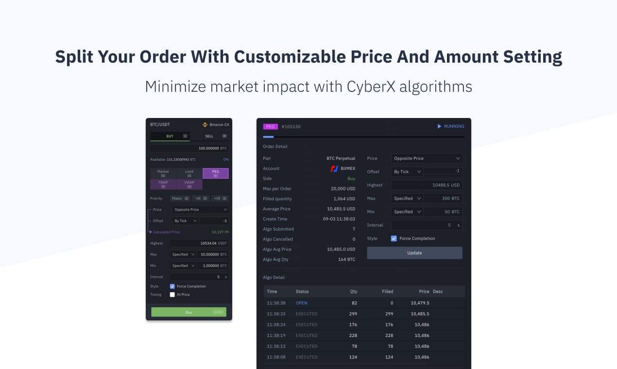 CyberX Crypto Trading Terminal gallery image