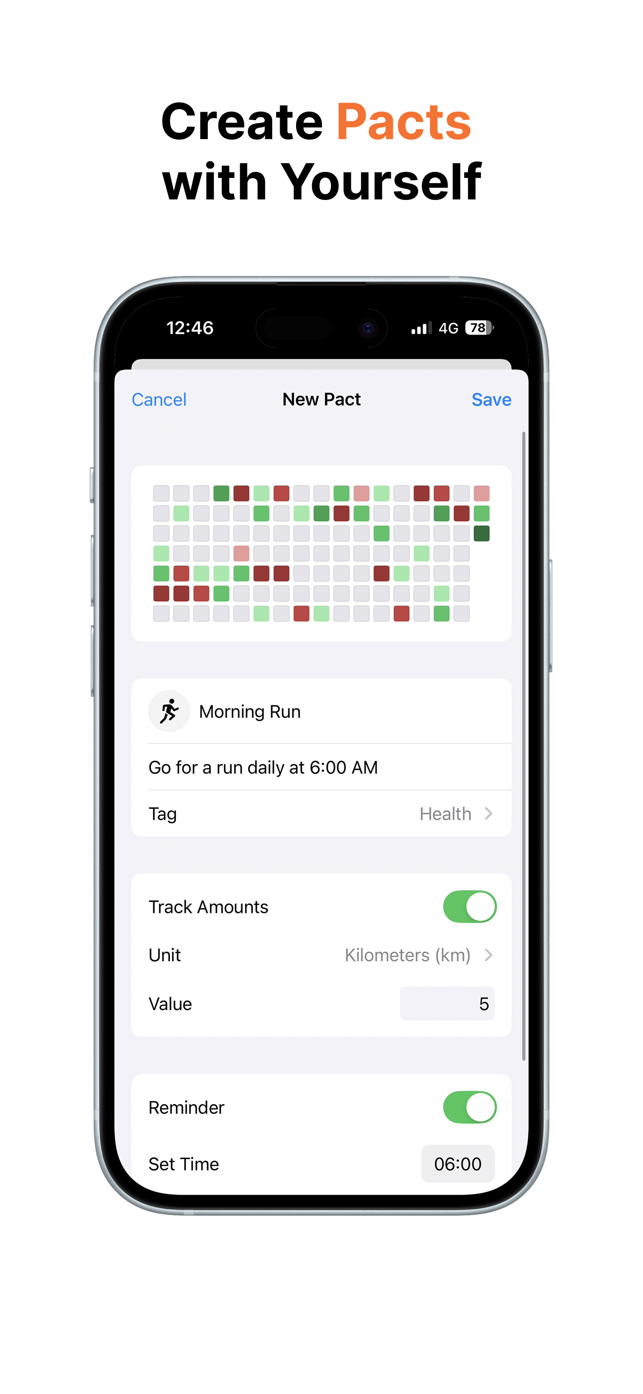 Pact - Screenshot 2 showing product features and functionality