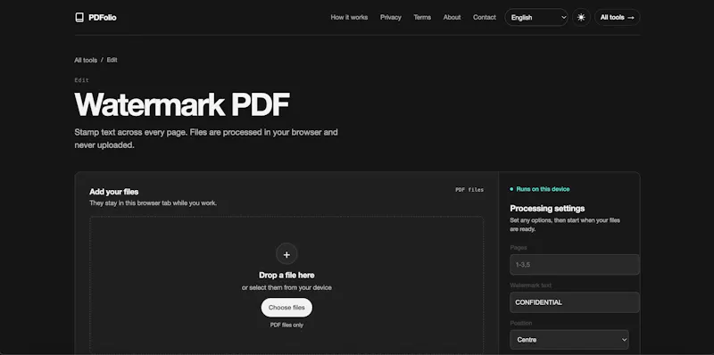 PDFolio screenshot 2