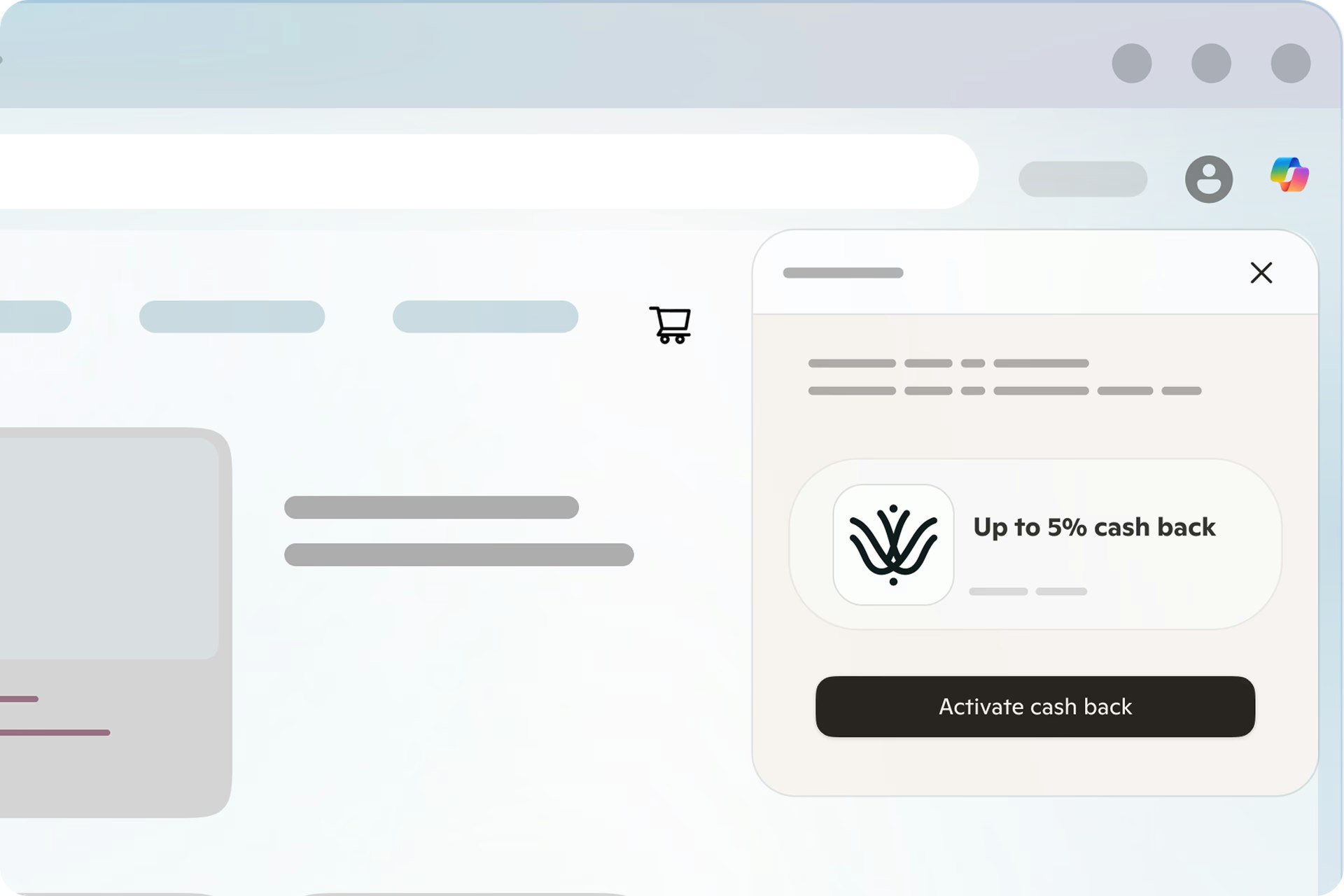 Shop with Copilot - Screenshot 3 showing product features and functionality
