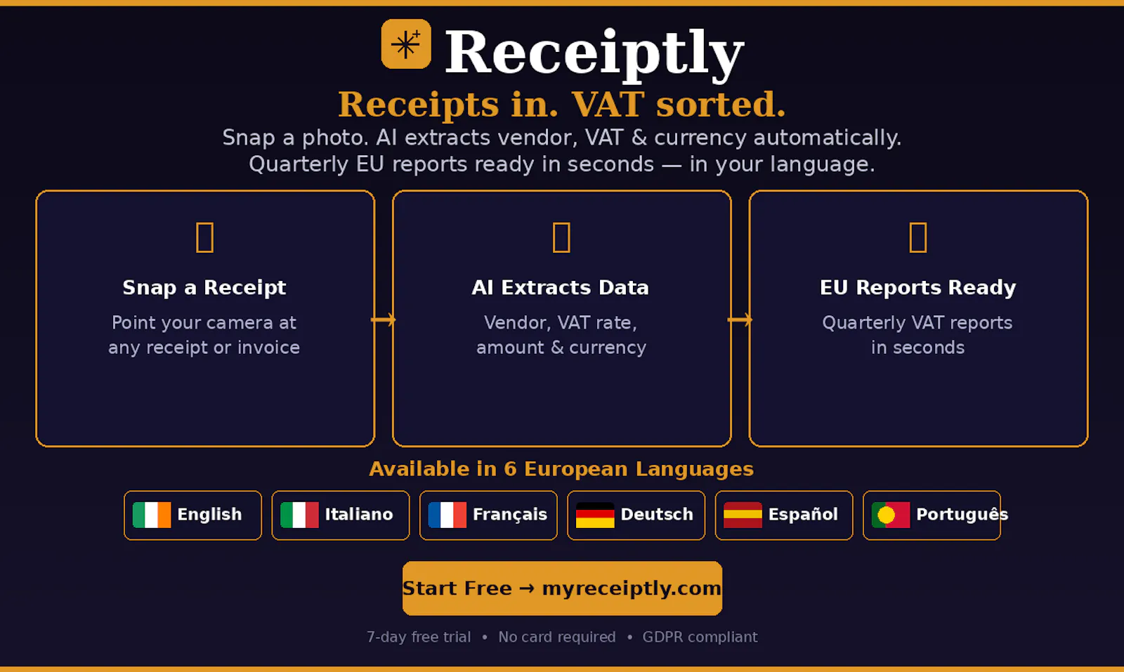 Receiptly EU screenshot 4