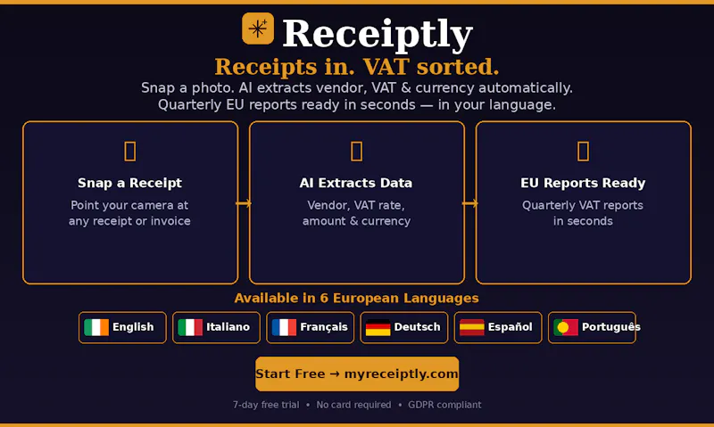 Receiptly EU screenshot 4