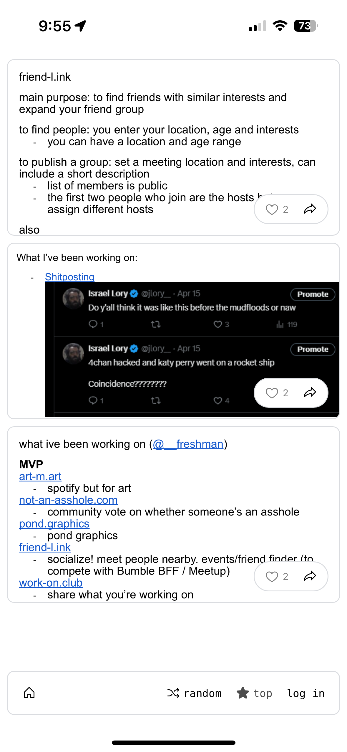 work-on.club - share what you're working on media 2