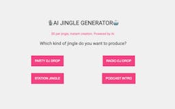 AI Jingle Generator media 1