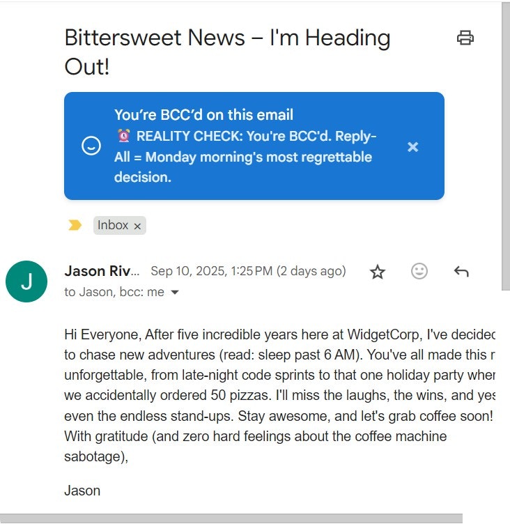 BCCRO - Bir daha asla yanlışlıkla bir BCC iş parçacığına cevap vermeyin medya 5