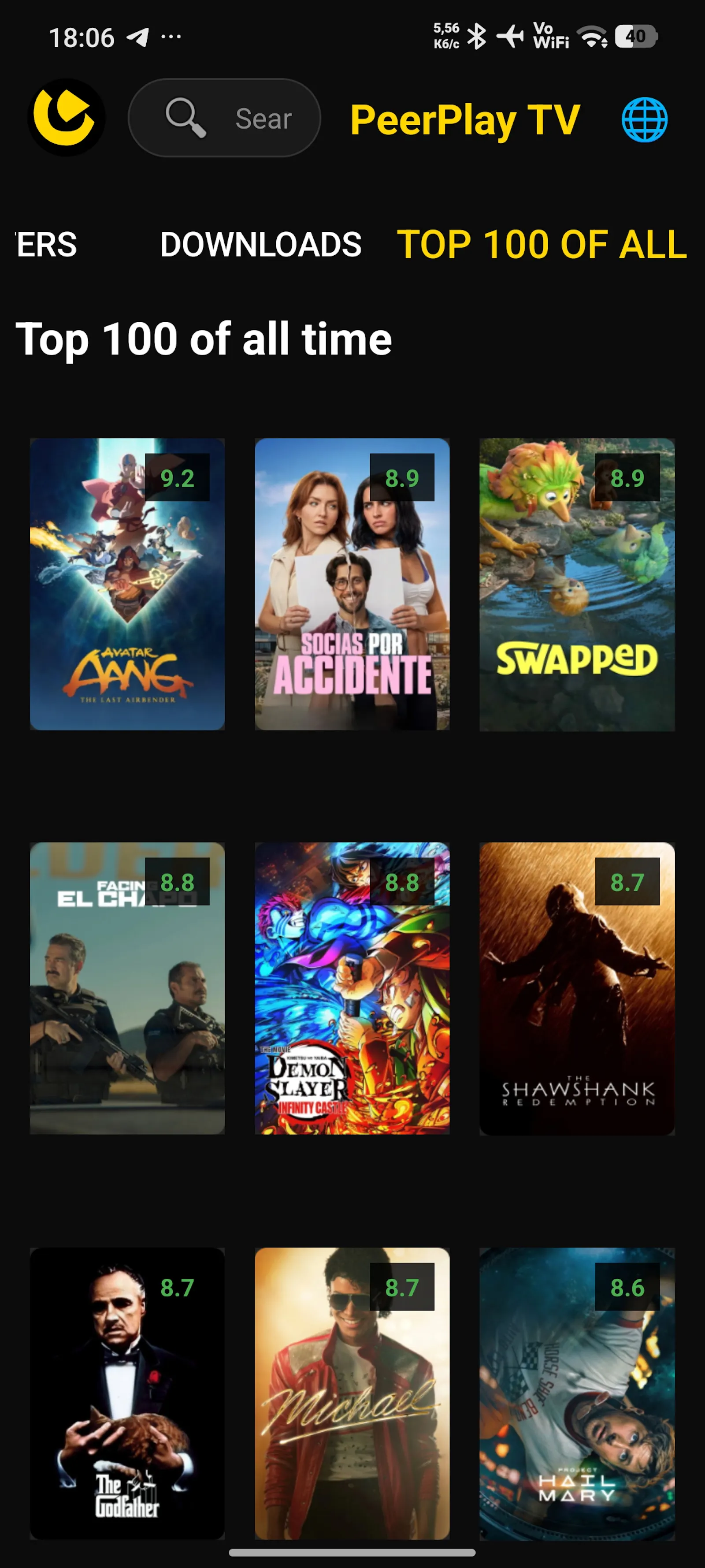 PeerPlay TV 2.0 screenshot 3