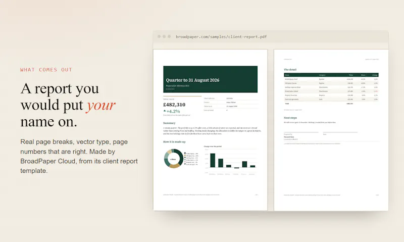 BroadPaper screenshot 4