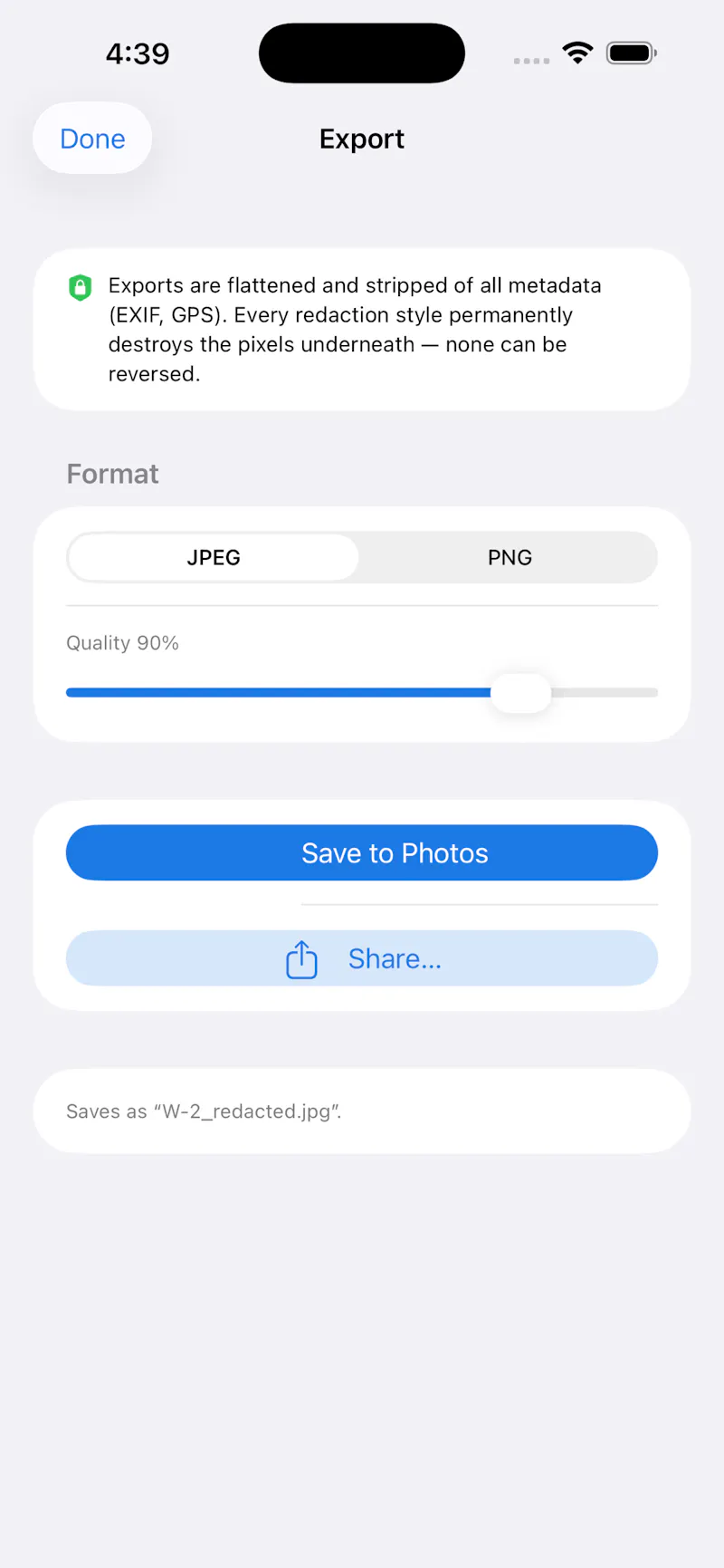 Redactly: Redact & Blur screenshot 5