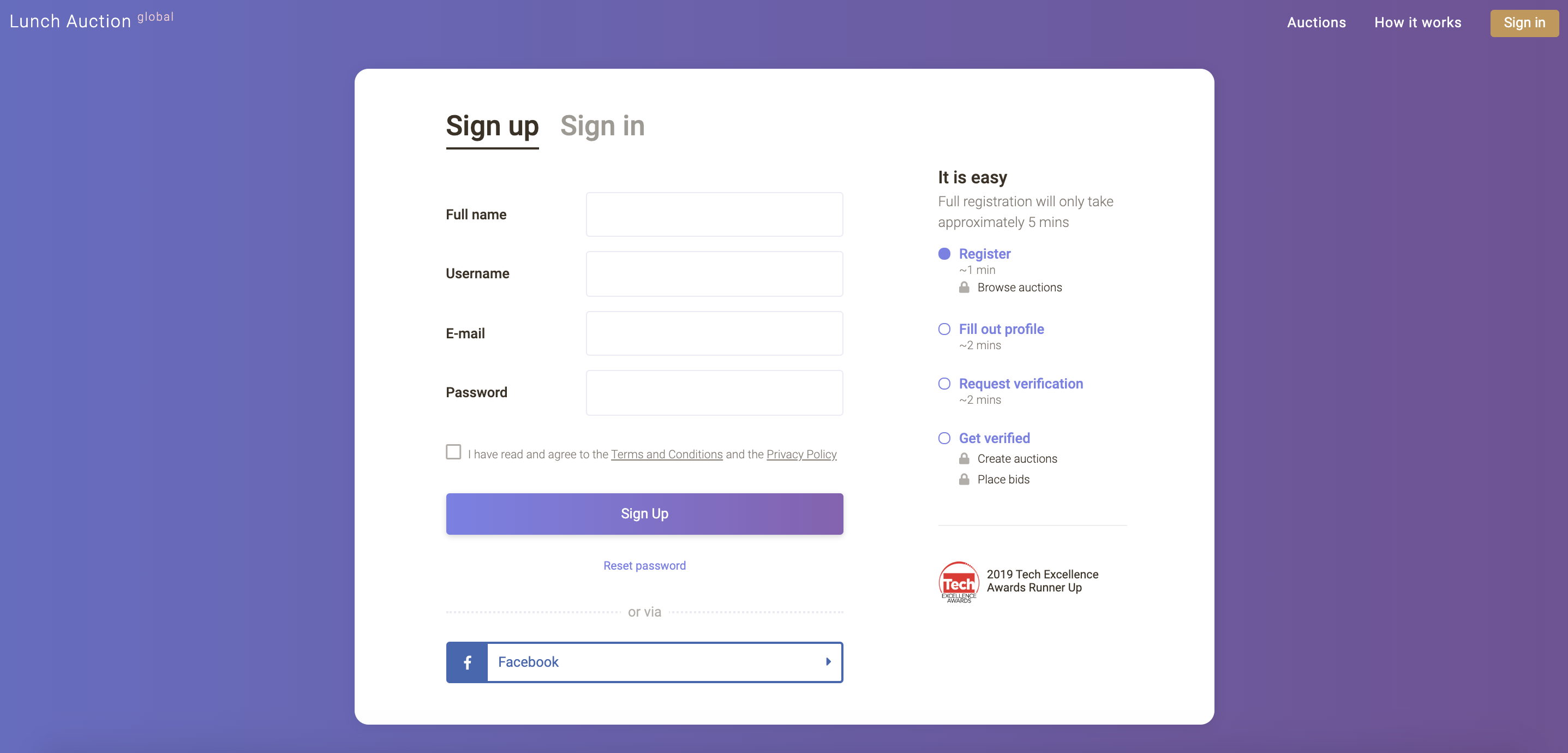 Lunch Auction gallery image