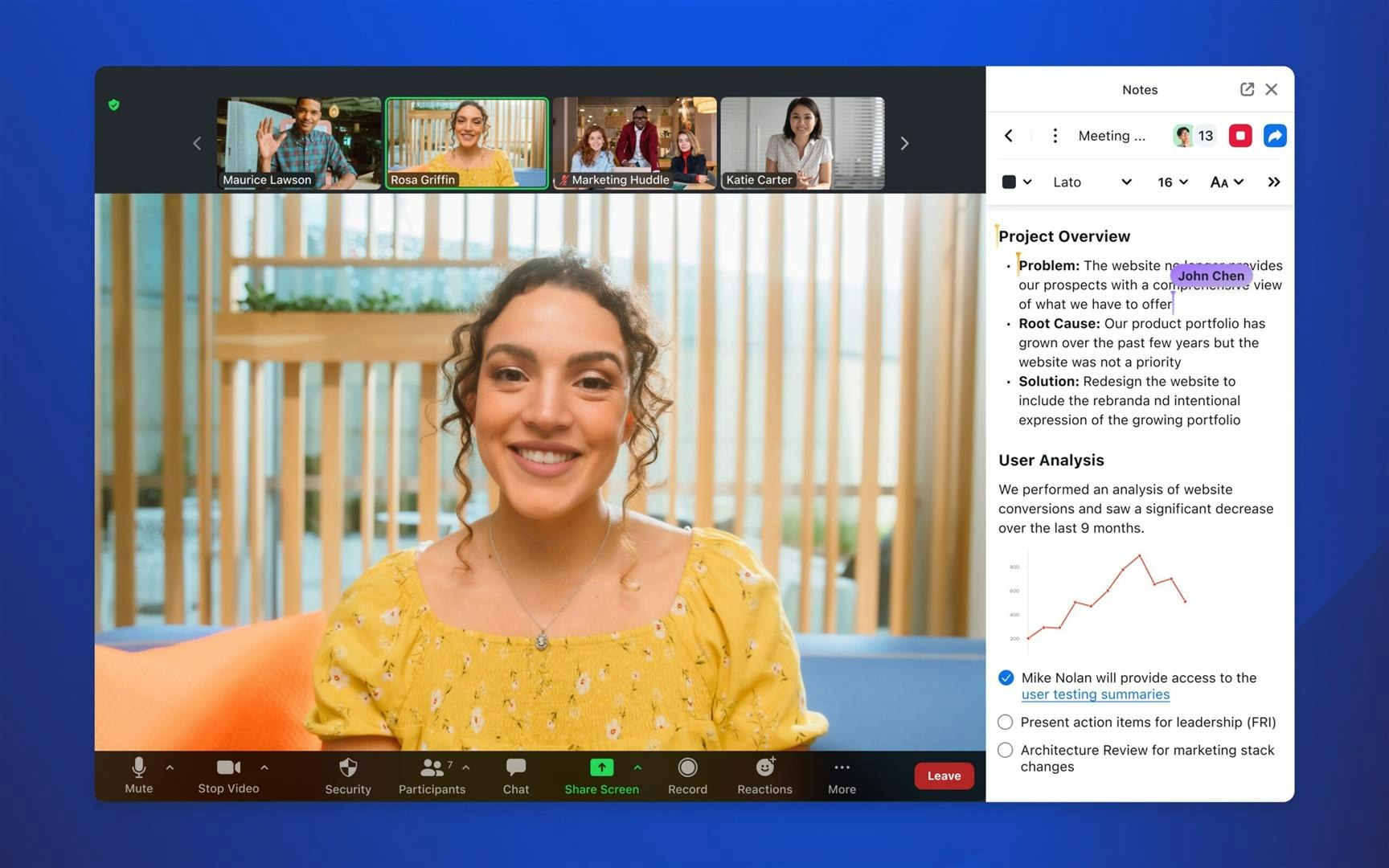 Zoom notities media 2