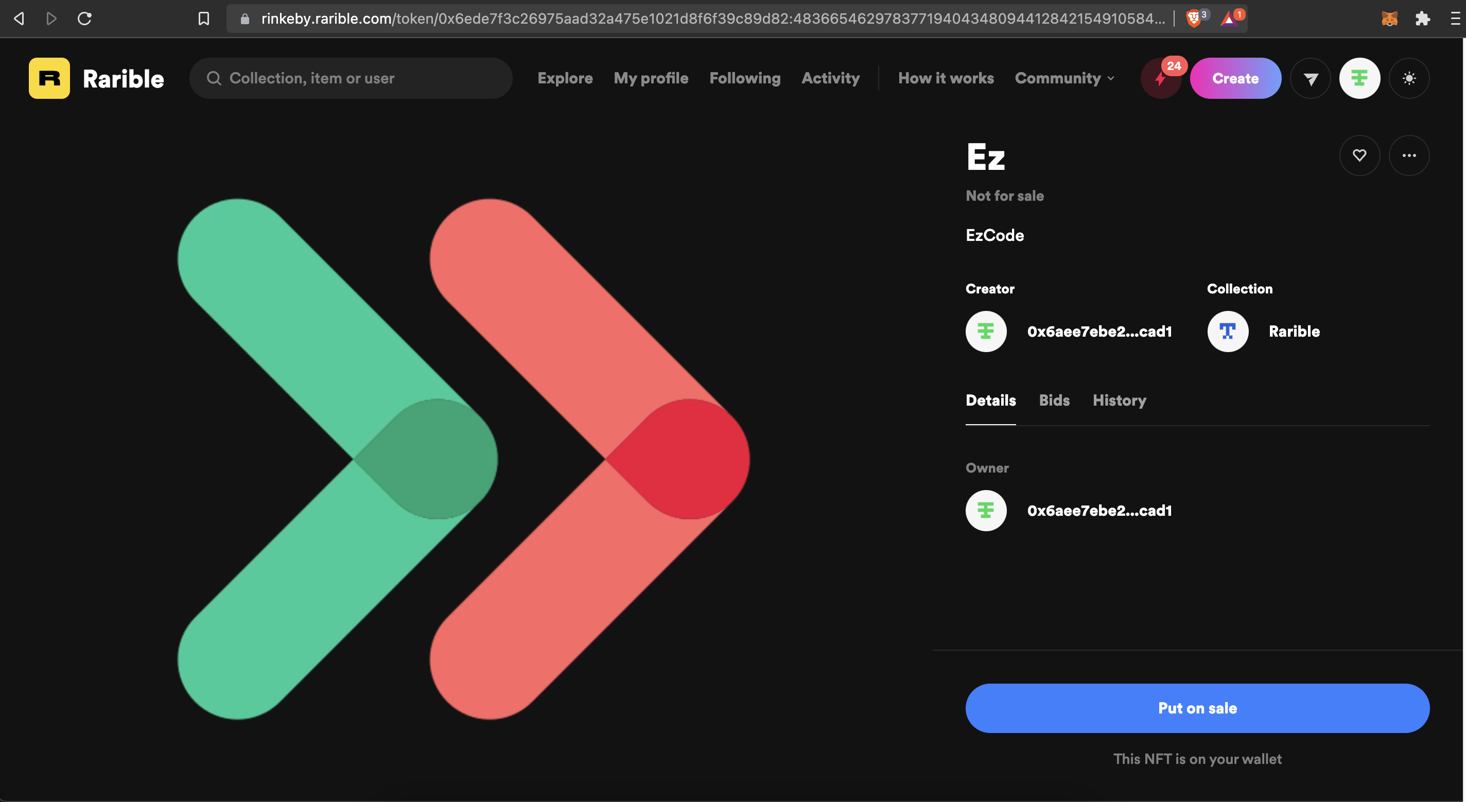 Rarible SDK Plugin - NFTs with No-Code  gallery image