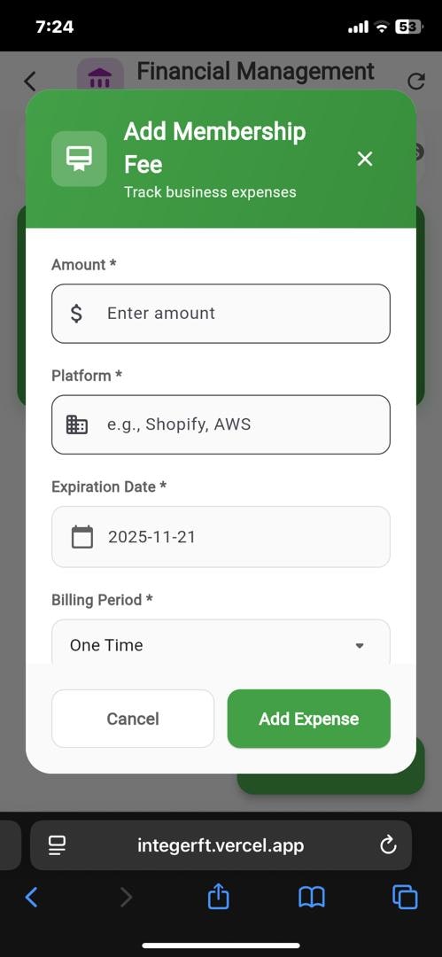 Integer gallery image