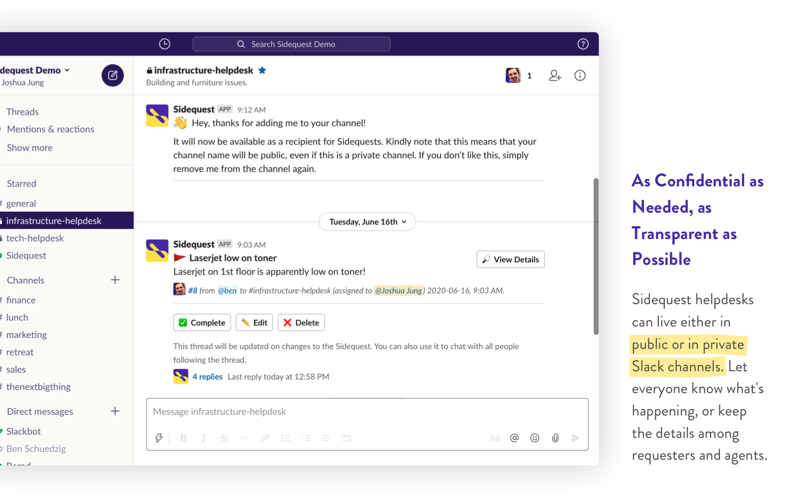 Sidequest for Slack gallery image