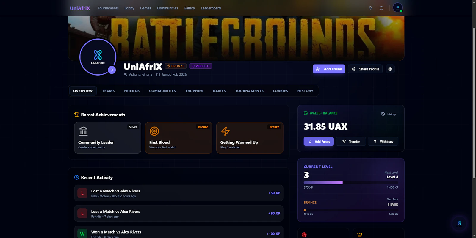 UniAfriX screenshot 11