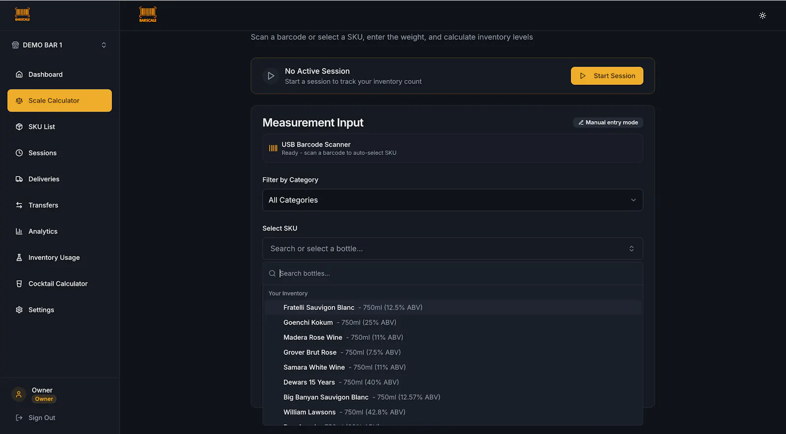 Barscale  screenshot 1