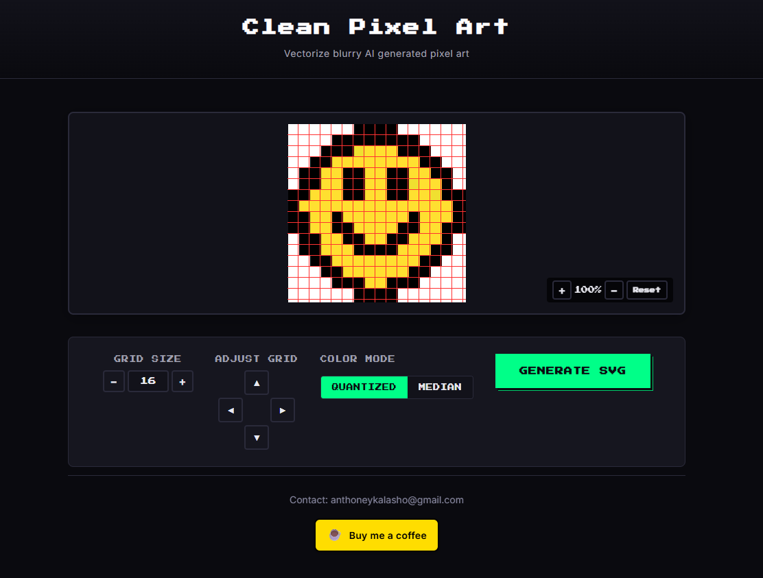 Clean Pixel Art gallery image