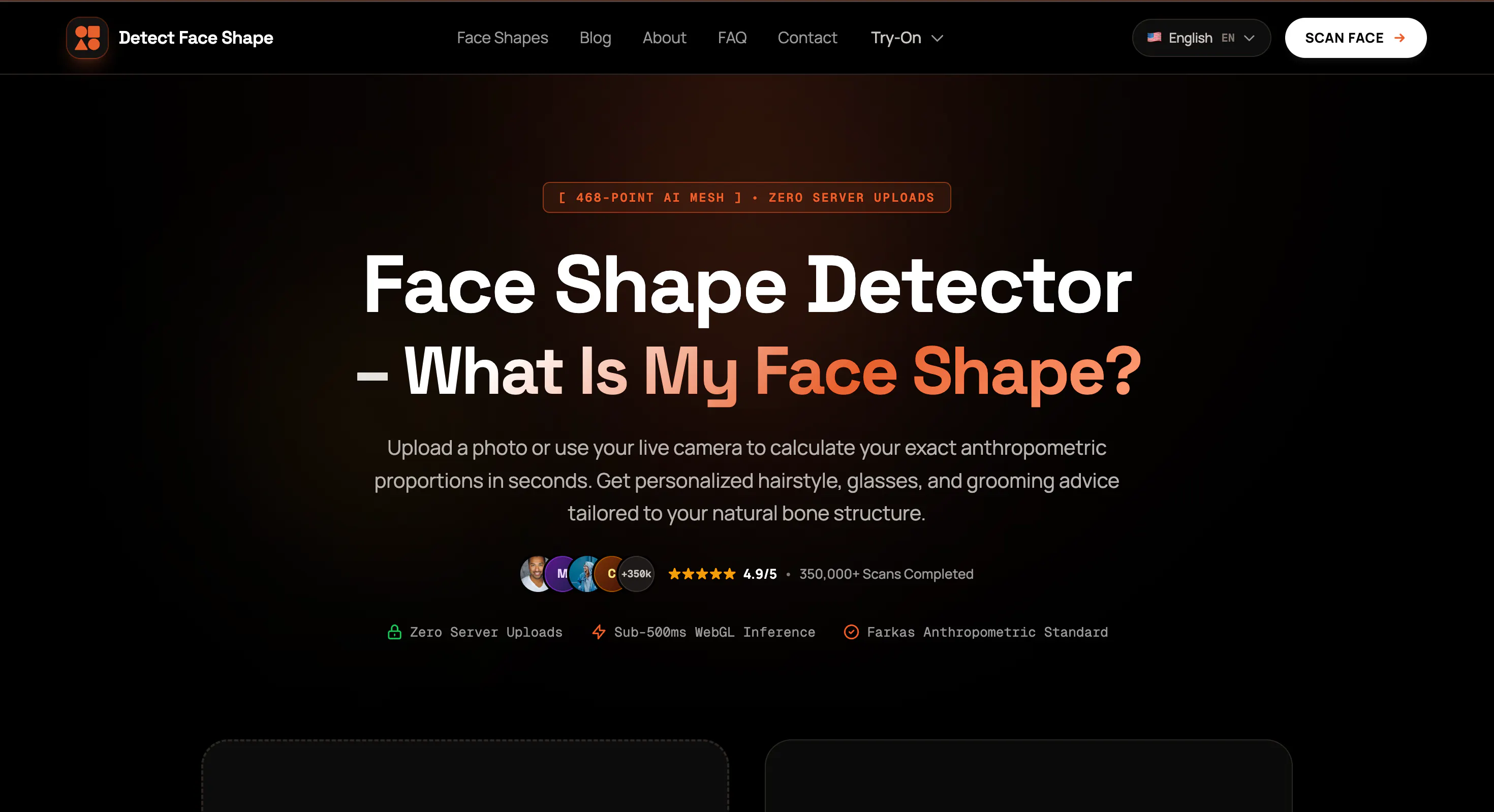 Detect Face Shape AI gallery image
