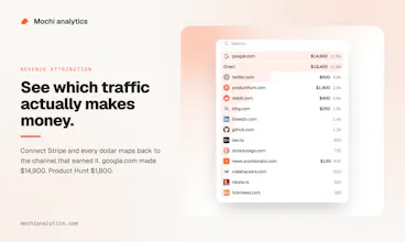 Mochi Analytics gallery image