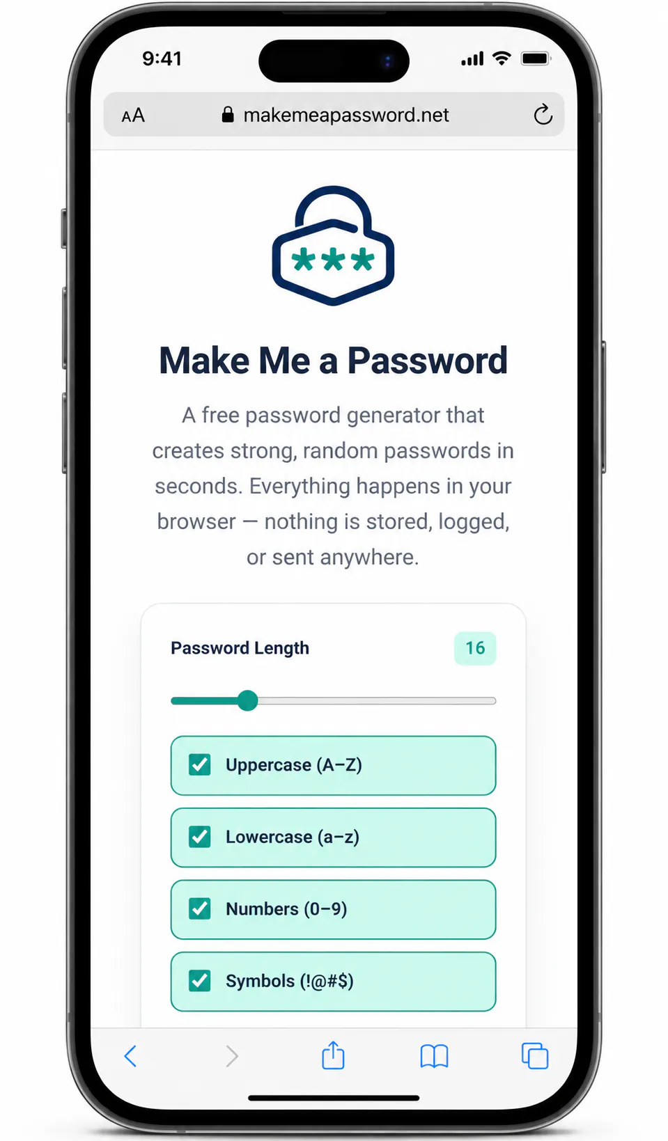 Make Me a Password gallery image