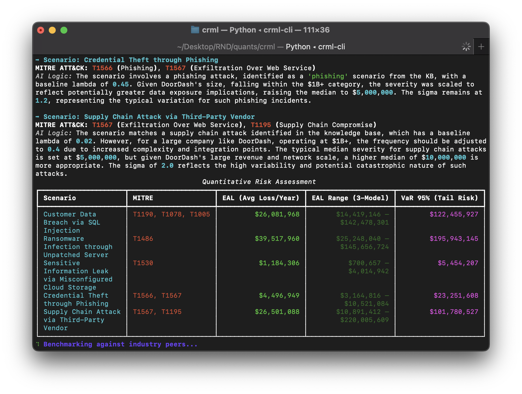 CRML Code - Screenshot 3 showing product features and functionality