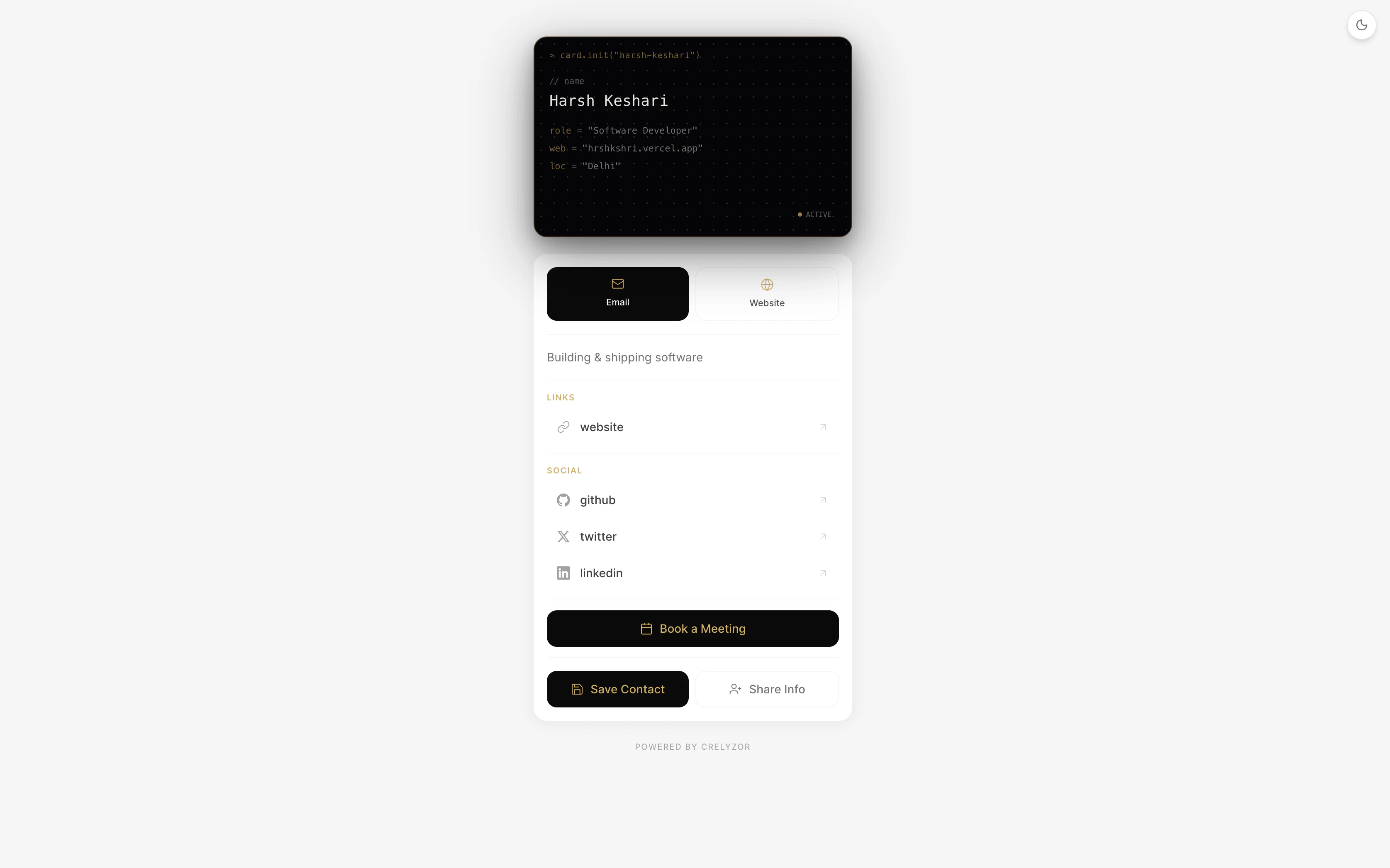 Crelyzor 截图 5