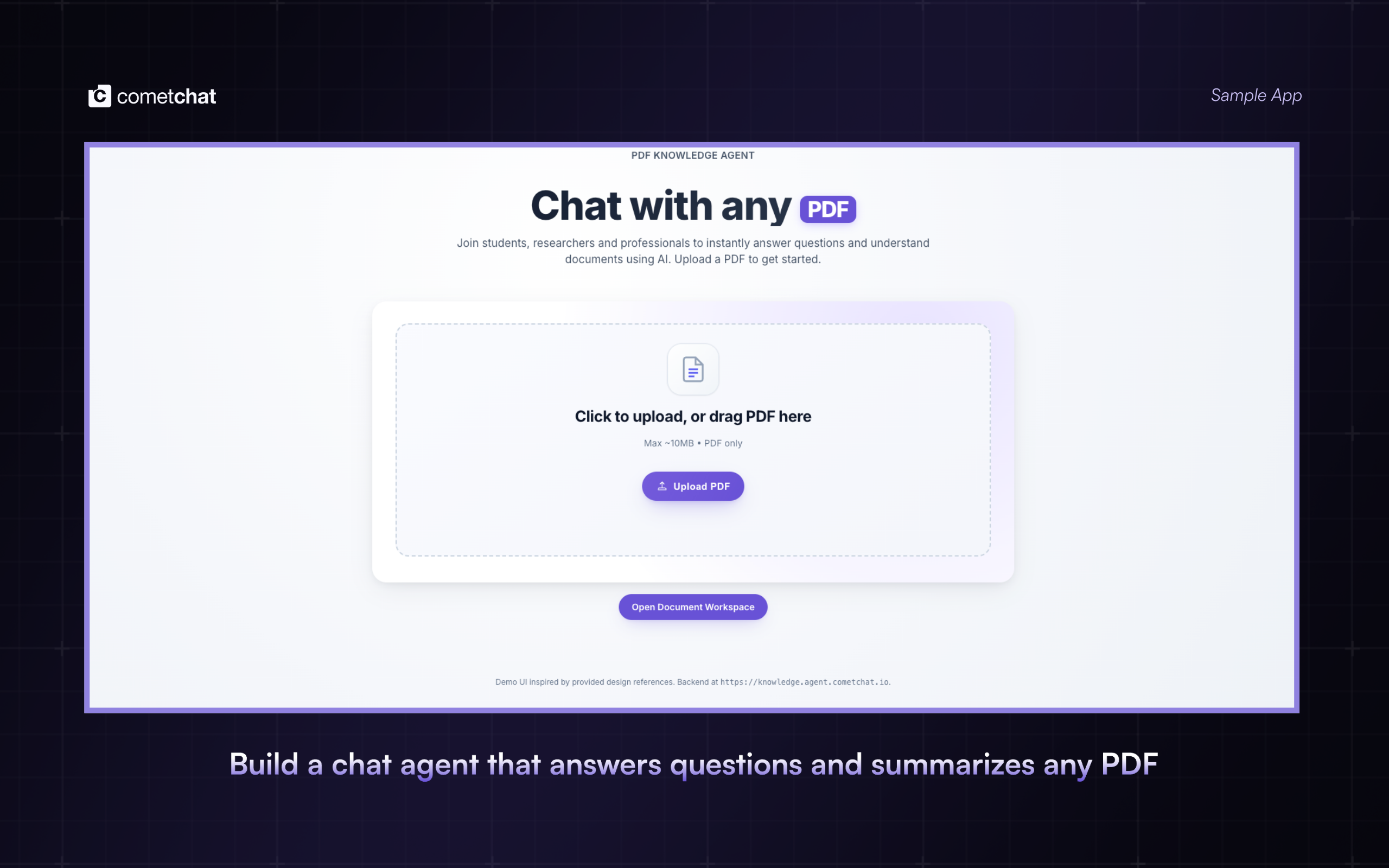 AI Agent Platform by CometChat gallery image
