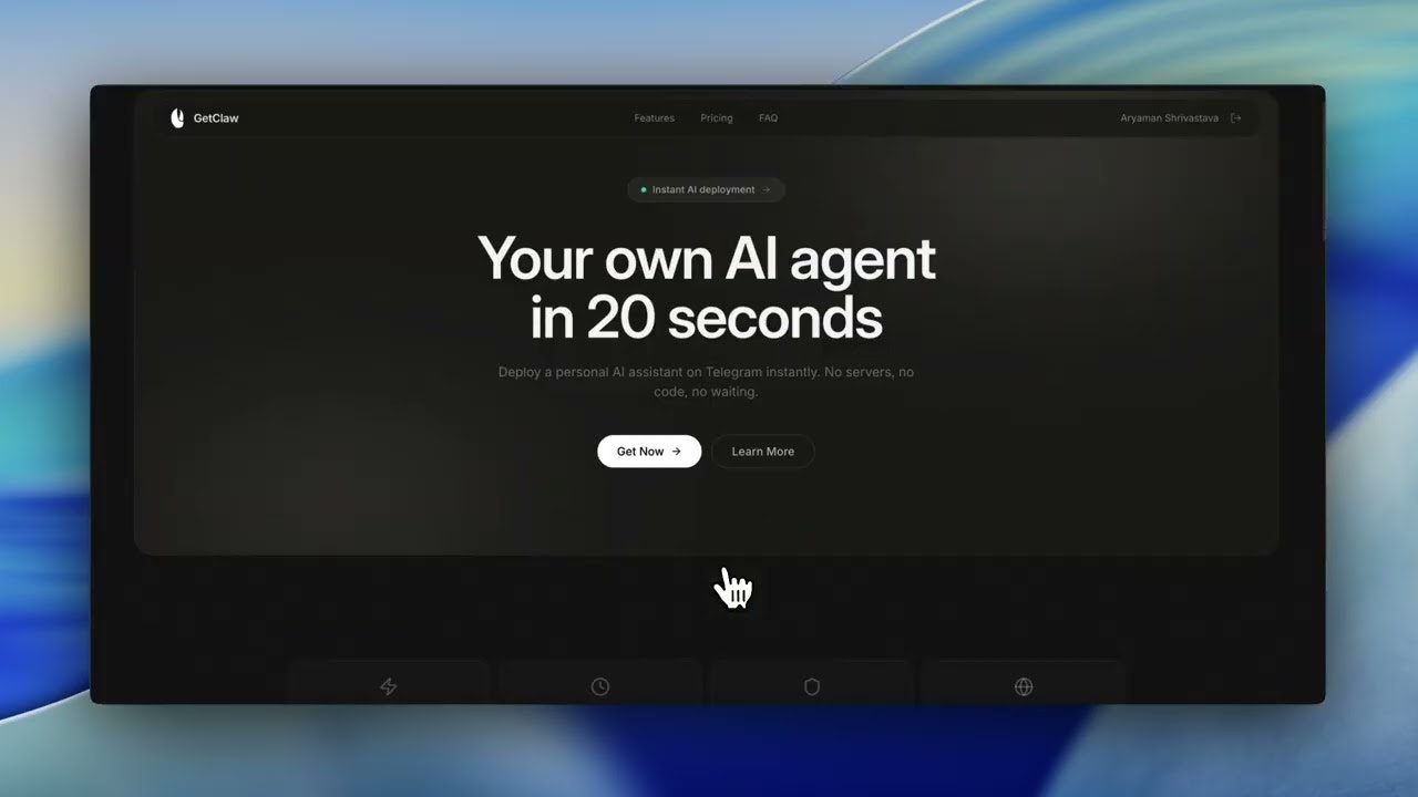 GetClaw — Deploy OpenClaw in 1 Minute gallery image