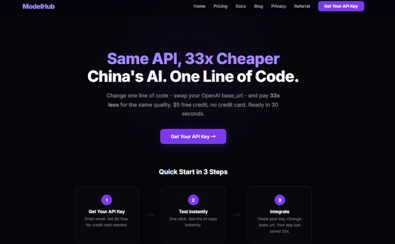 ModelHub API screenshot 3