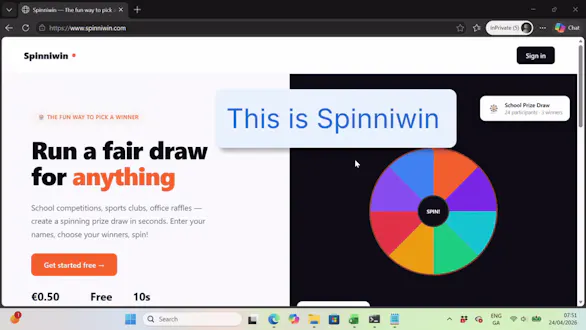 Spinniwin gallery image