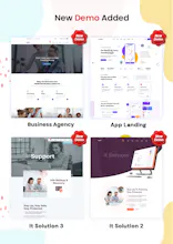 App Landing Page WordPress Theme gallery image