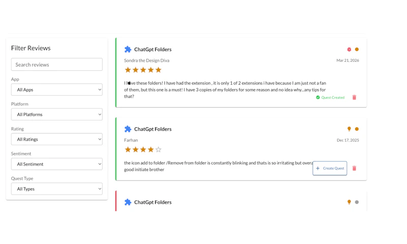 ReviewQuest screenshot 4