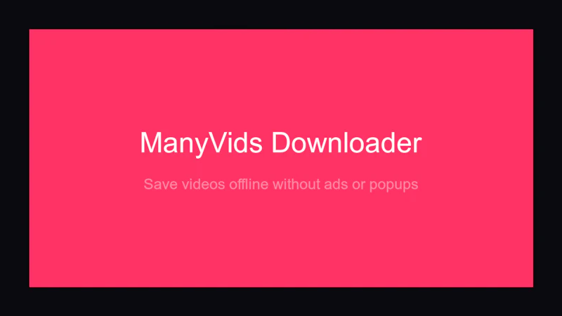 ManyVids Video Downloader screenshot 2